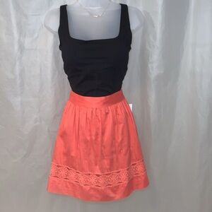 NWT XL Coral Spice Circle Skirt